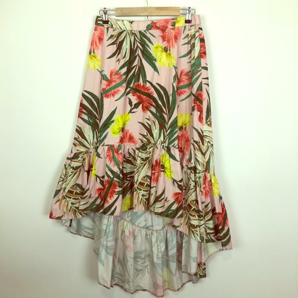 ASOS floral maxi skirt